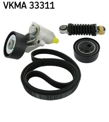 Kit de courroie d'accessoire (Courroie d’alternateur) SKF ref. VKMA 33311
